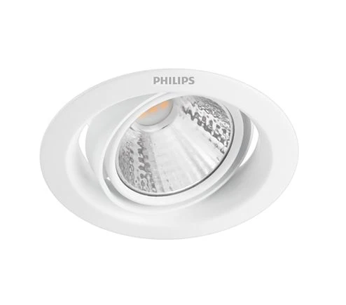 Philips LED inbouwspot Pomeron ⌀9cm kantelbaar wit