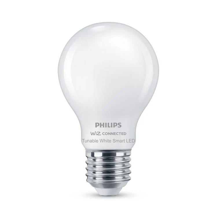 Philips Wiz Connected LED standaard dimbaar E27 mat warmwit 7W 806LM