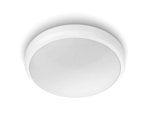 Philips Doris LED plafondlamp ⌀22cm wit kunststof