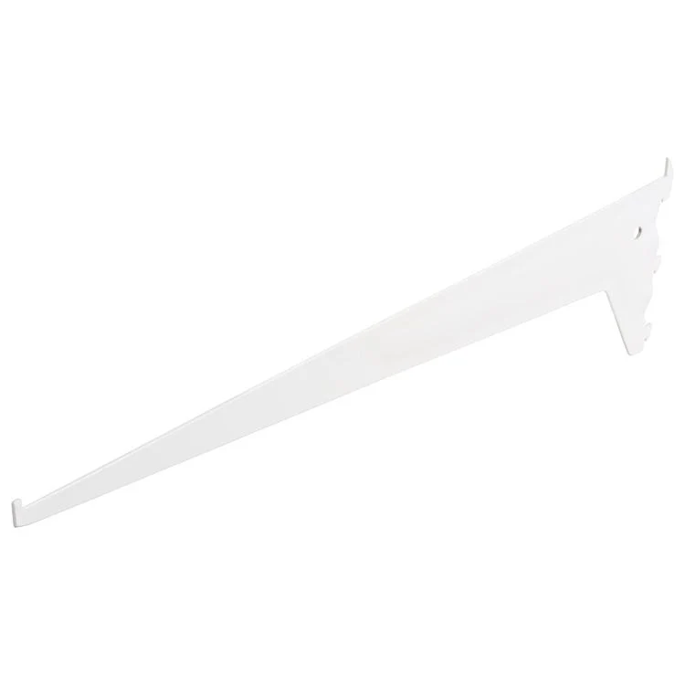 Duraline F-systeem plankendrager enkel metaal wit 50cm