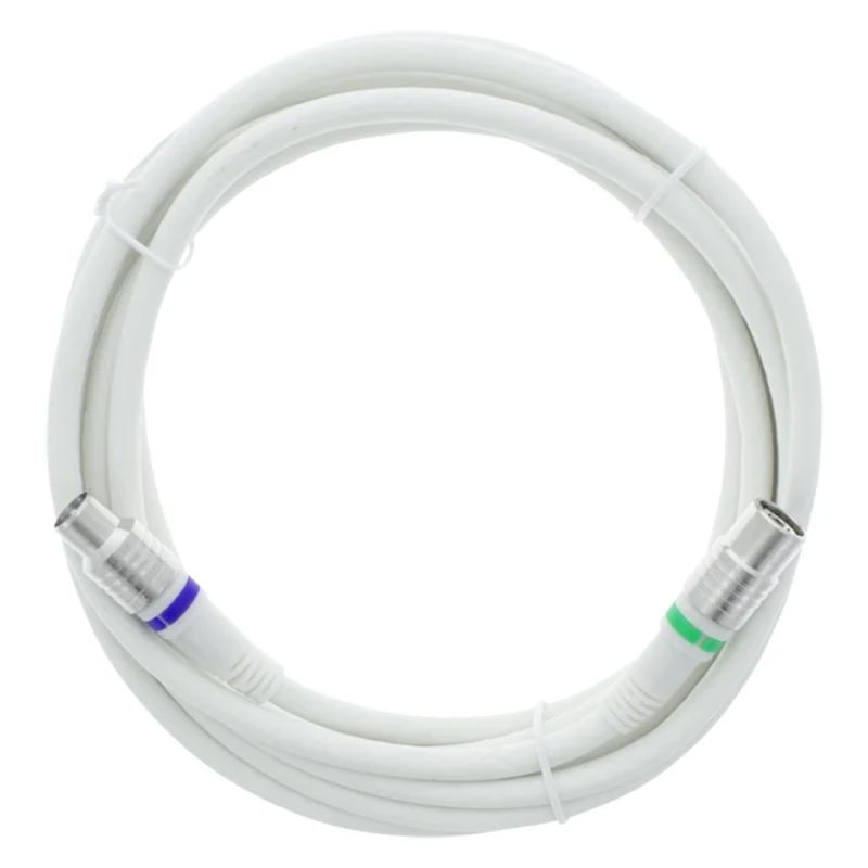 Q-Link coaxkabelrecht wit 3m