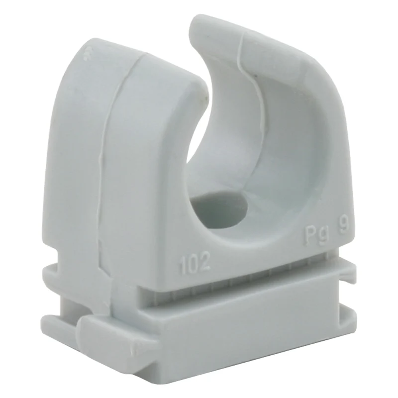 Q-Link klembeugel PVC grijs 5/8" 20 stuks