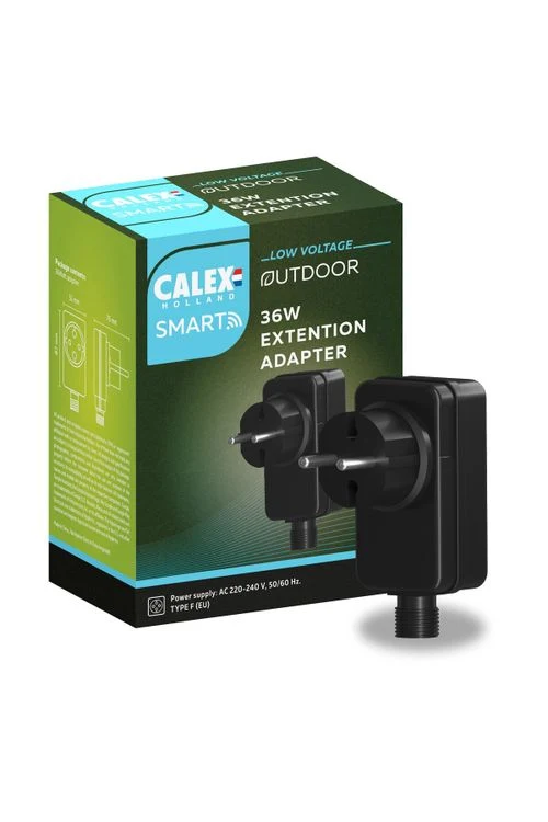 Calex Smart outdoor adapter zwart