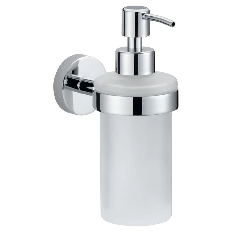 Tesa Smooz zeepdispenser rond metaal lijm kit RVS