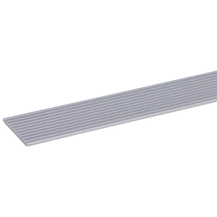 Zelfklevende slijtsrip kunststof zilver 2,5x40mm 2,6m