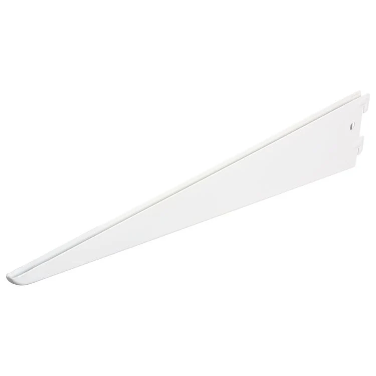 Duraline F-systeem plankendrager dubbel metaal wit 47cm