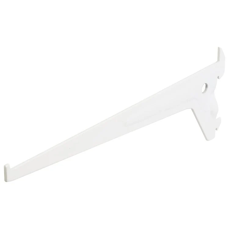 Duraline F-systeem plankendrager enkel metaal wit 25cm
