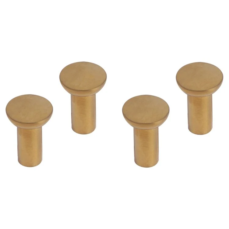 Differnz Eindhoven knop goud 20mm 4st