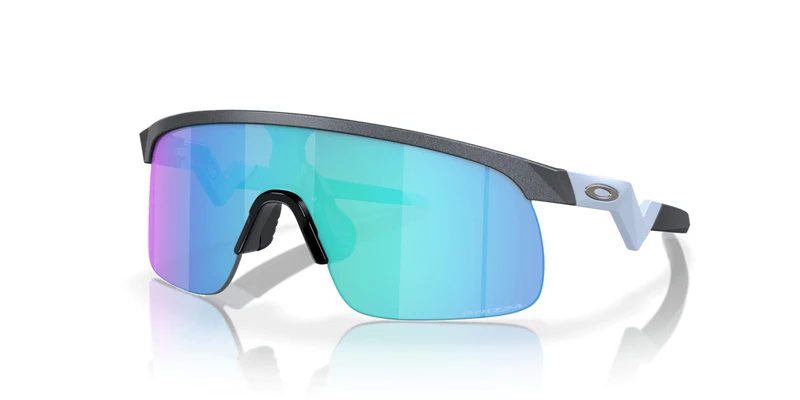 Gafas Sol Oakley Resistor Rediscover Joven Montura Blue Steel Lentes Prizm Sapphire