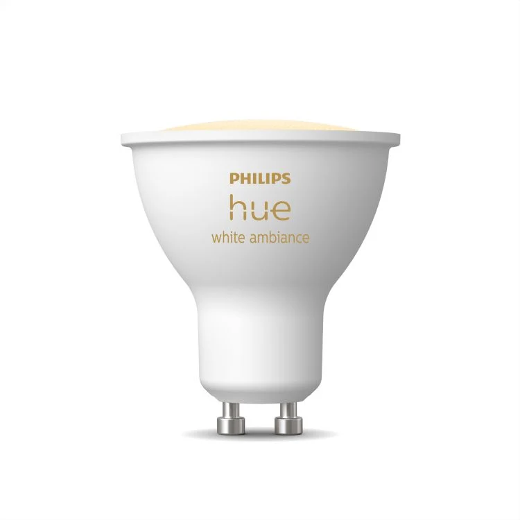 Philips Hue LED spot dimbaar GU10 mat warm wit 4,3W 400LM