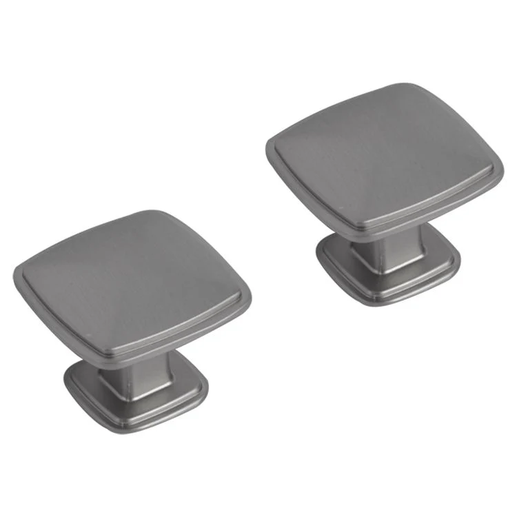 Differnz knop gun metal 25mm 2st