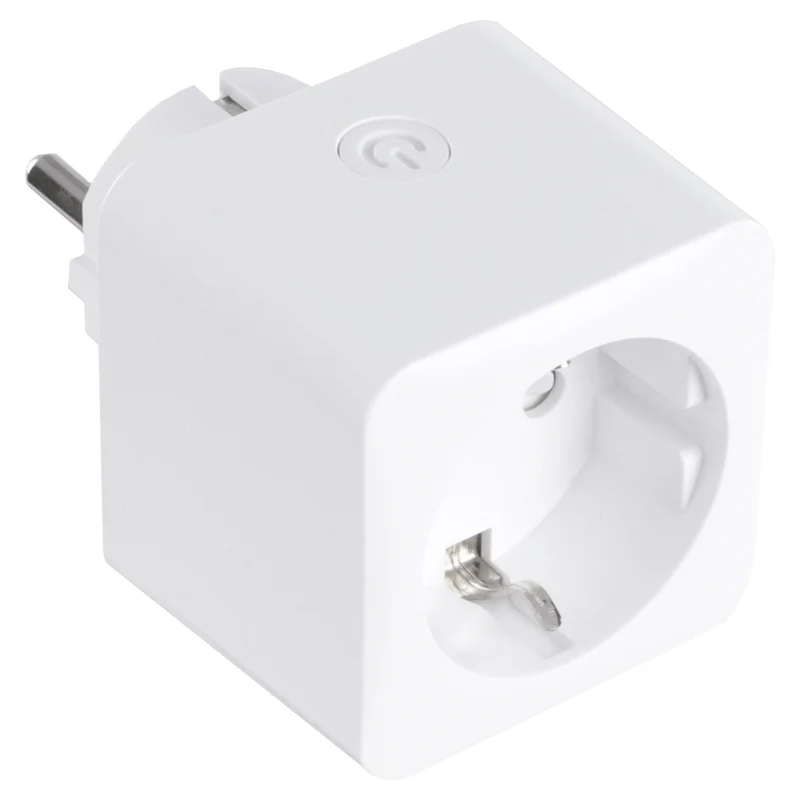 Q-Link verloopstekker wifi meter 1-voudig wit