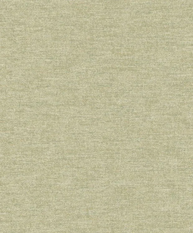 Omaru vliesbehang effen groen, beige 53cmx10m