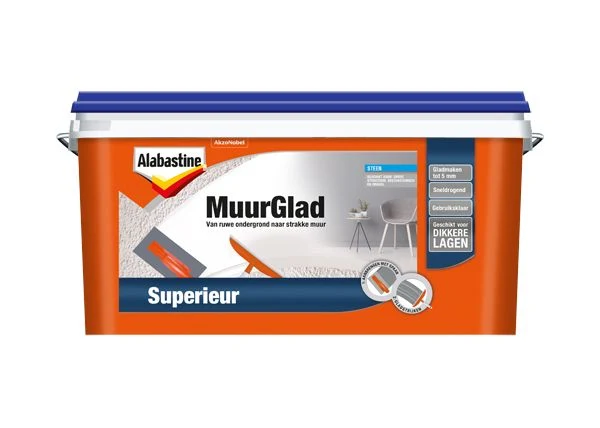 Alabastine Superieur muurglad mat wit 5L