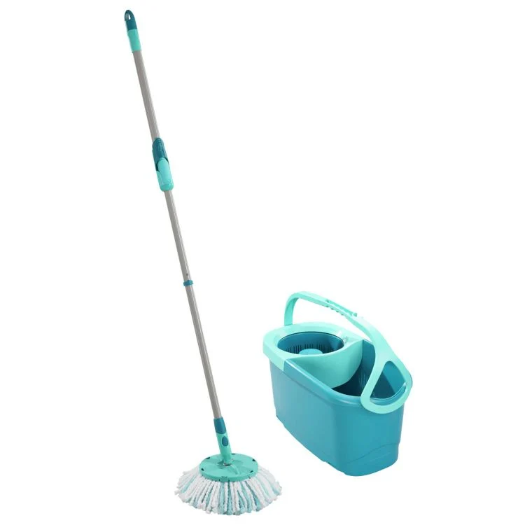 Leifheit Clean twist dweilset kunststof met telescoopsteel 46,6cm