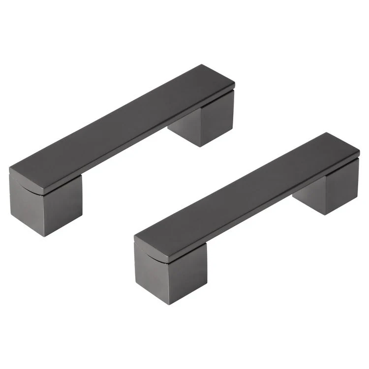 Differnz Tilburg meubelgreep gun metal 110x30mm 2st