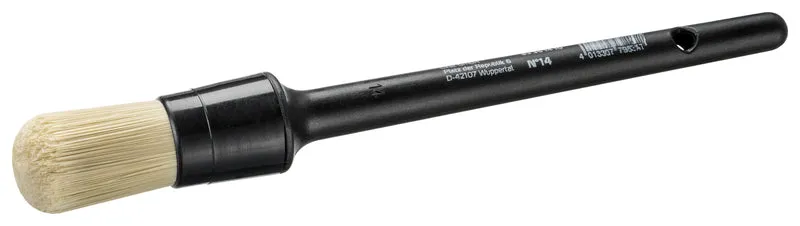 Color Expert patentkwast kunststof rond 2,5cm voor muurverf, lak