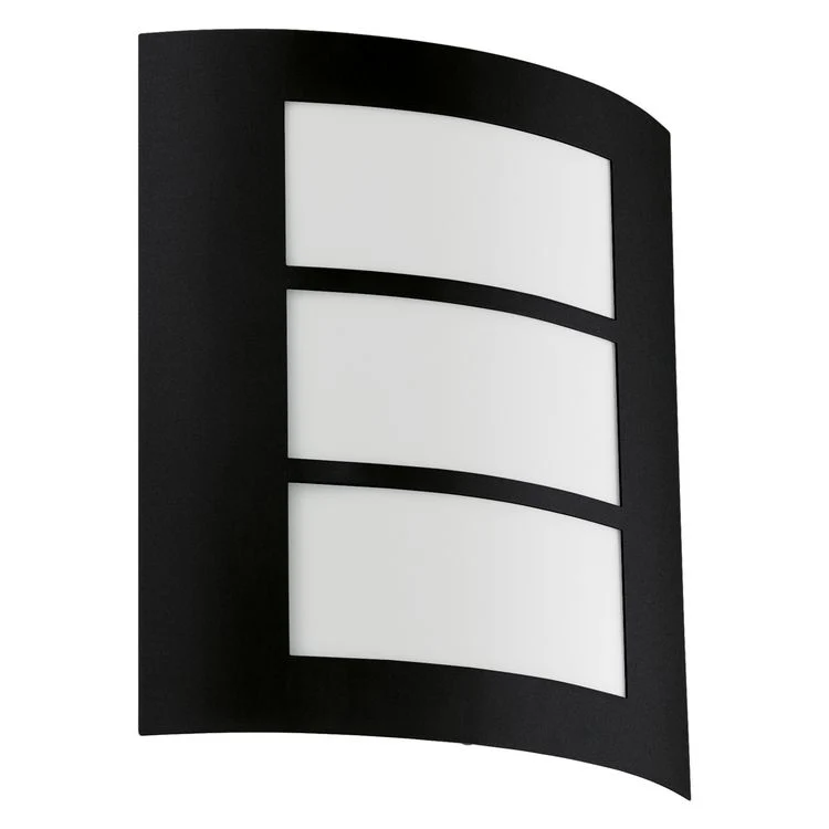 Eglo Buitenlamp city zwart/wit