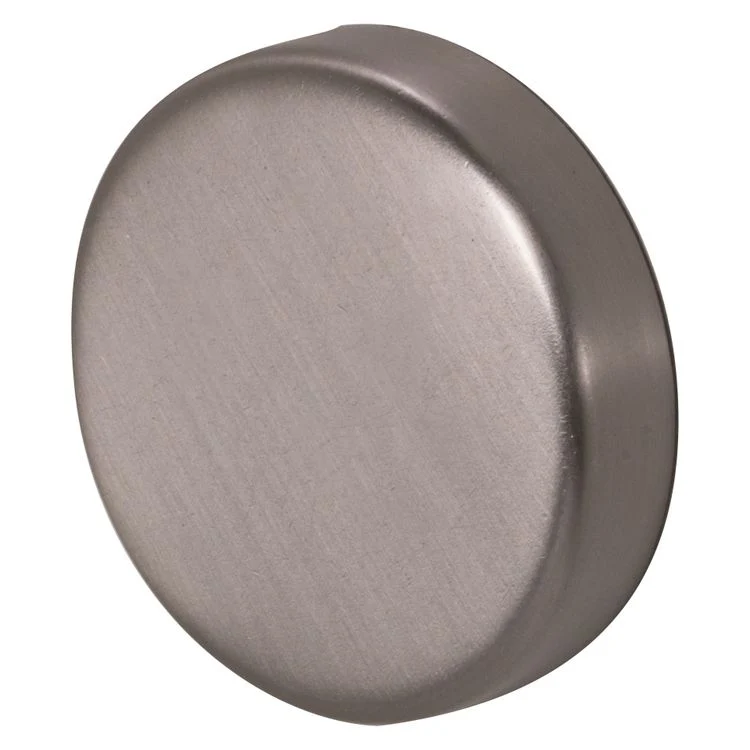 CanDo eindkap rond metaal RVS-look 17,6x12x2,2cm