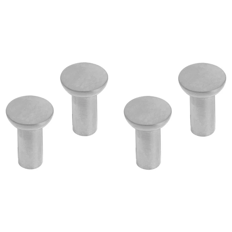 Differnz Eindhoven knop mat chroom 20mm 4st
