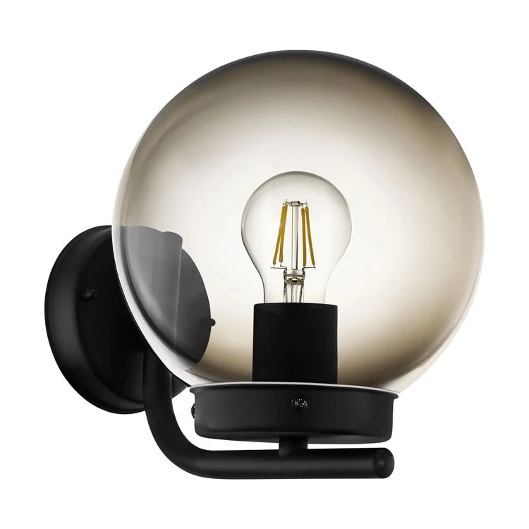 Eglo Buitenlamp taverna zwart/smoke