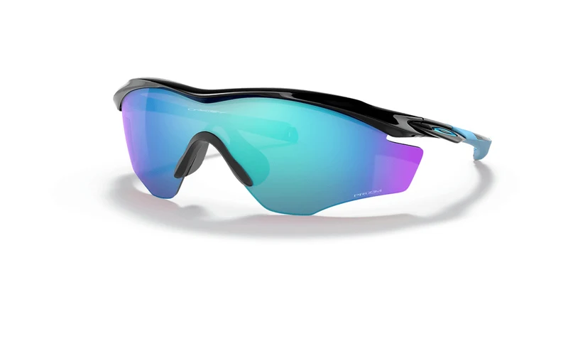 M2 Frame XL Origins Collection Gafas de Sol Oakley Negro Pulido Lente Prizm Sapphire