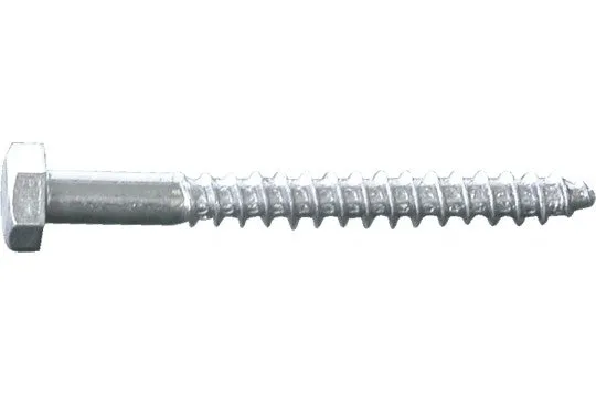 Deltafix houtdraadbout verzinkt staal 10x12mm