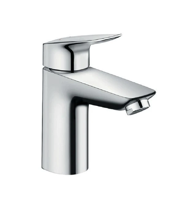 Hansgrohe MyCube L wastafelkraan chroom met hendel