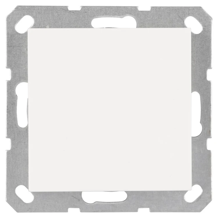 Q-Link blindplaat wit 12x4x8cm