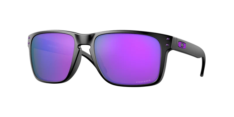 Gafas Sol Oakley Holbrook XL Negro Mate Lente Prizm Violet