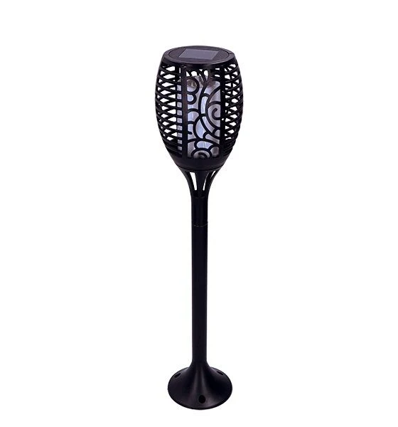 Led's Light solar buitenlamp LED lamp met grondspies zwart