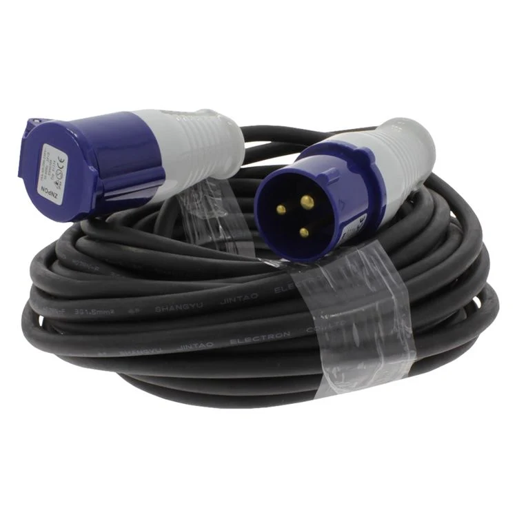 Q-Link verlengsnoer zwart 15m