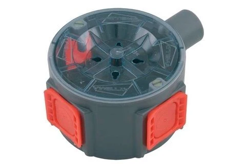 Attema U40 inbouwdoos 5/8" grijs