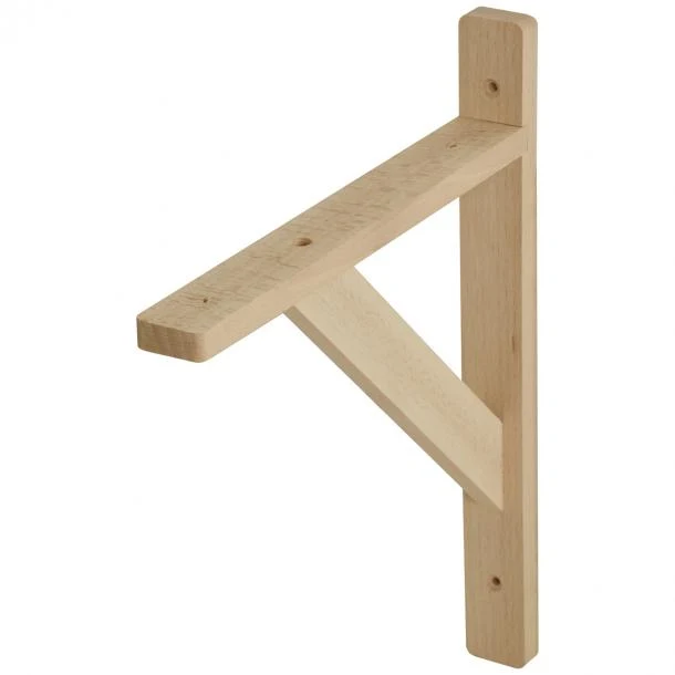 Duraline plankdrager enkel hout beuken 25x30cm
