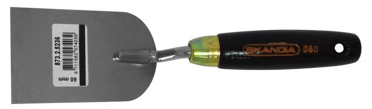 Skandia stukadoorsbandtroffel RVS 60mm