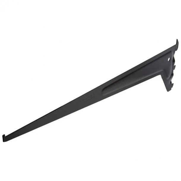Duraline wandrailbeugel enkel staal zwart 50cm