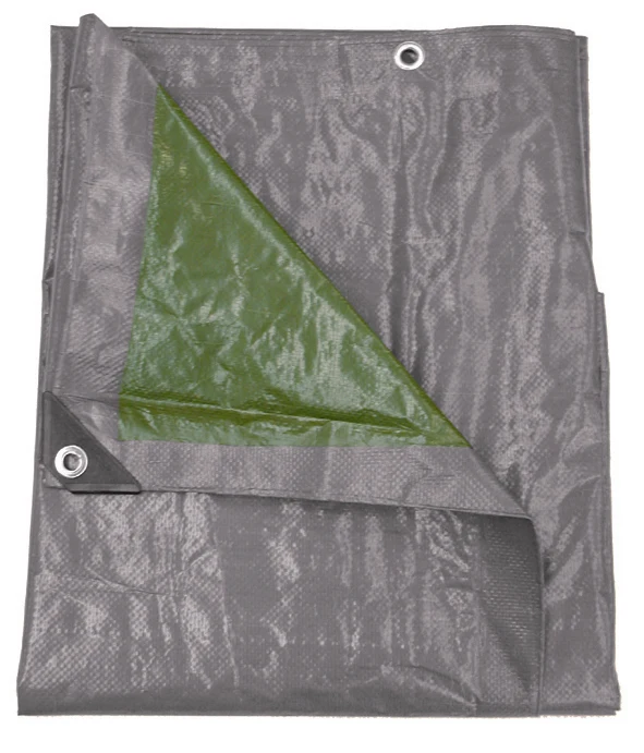 Talen afdekzeil grijs, groen 2x4m