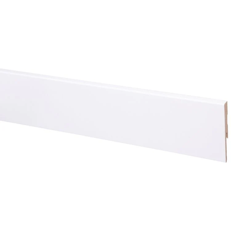 CanDo muurplint MDF plintfolie wit 240x8x0,9cm