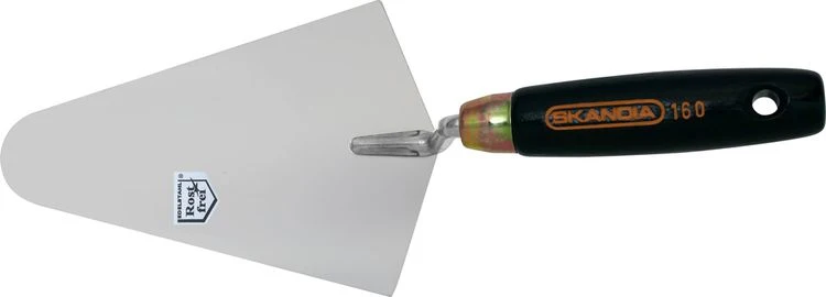 Skandia pleistertroffel RVS 160mm