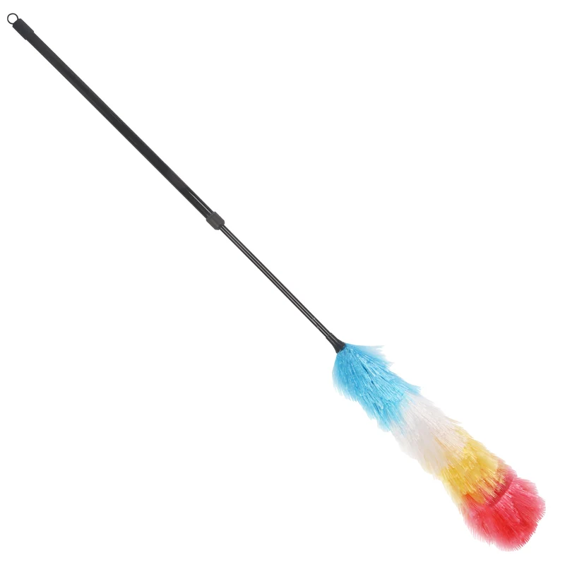 Clean Home plumeau kunststof met telescoopsteel 120cm 7cm
