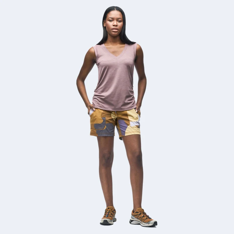 Indyeva Astrid II V Neck Women's Sleeveless Shirt