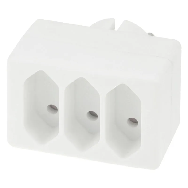 Q-Link verloopstekker 3-voudig wit