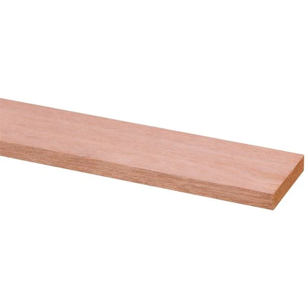 Schaaflat hardhout 9x44mm 2,7m