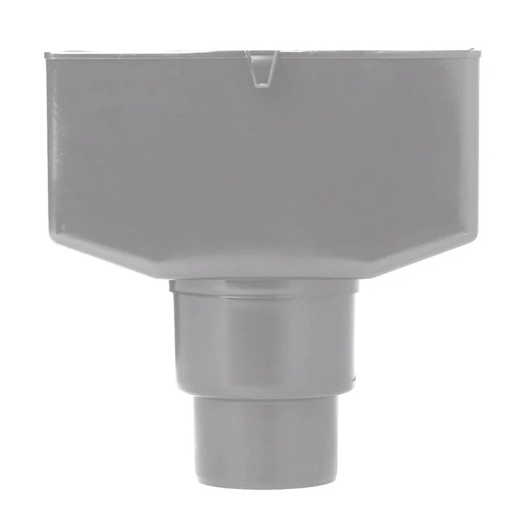 Vergaarbak met verloop 80/100mm