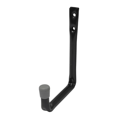 Duraline J-haak buis enkel staal, PVC grijs