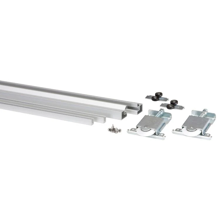 Storemax schuifdeurpakket Basic R60 grijs aluminium 280cm