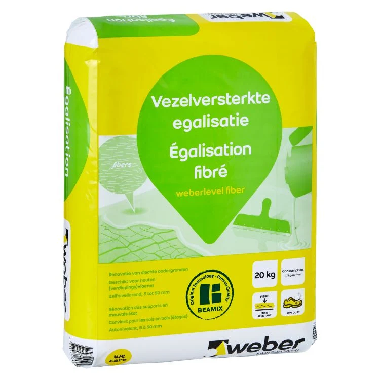 Weber Beamix egalisatiemortel grijs 20kg