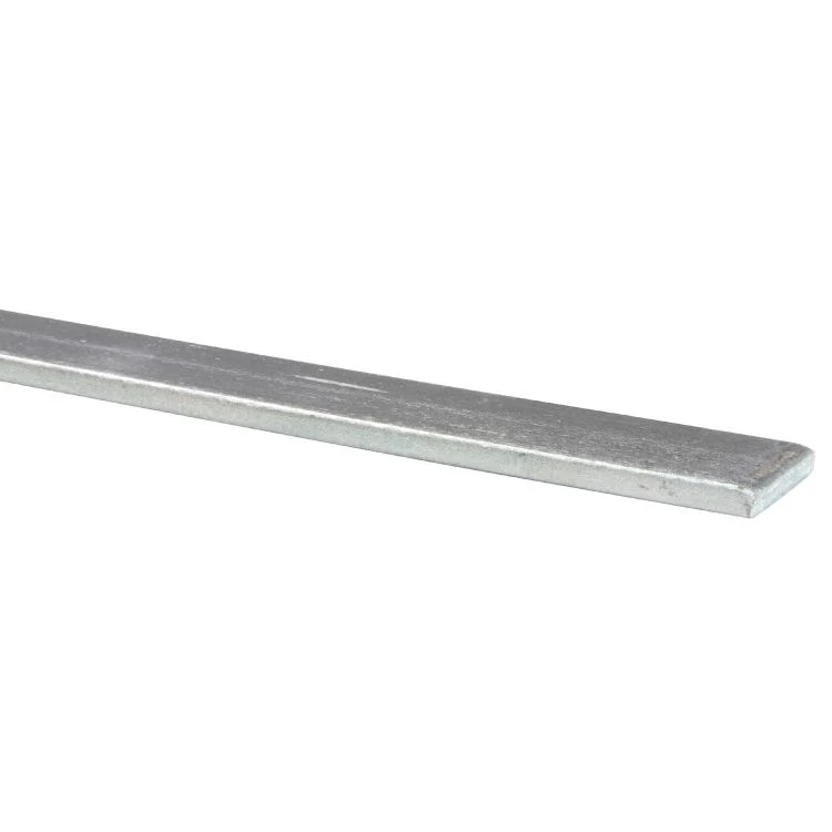 Afdekprofiel ijzer grijs 20x4mm 1m