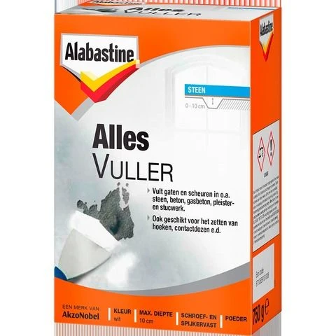 Alabastine allesvuller wit 750gr
