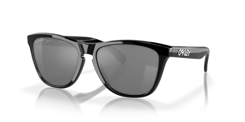Frogskins Gafas de Sol Oakley Negro Brillo Lente Prizm Negro